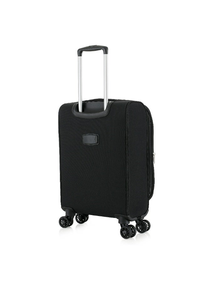 اتش تي طقم حقائب سفر من 3 قطع من H.T | حقائب سفر ذات غلاف ناعم | طقم حقائب سفر خفيفة الوزن قابلة للتوسيع بعجلات (33 لترًا، حقيبة سفر خفيفة الوزن) (حقيبة يد/حقيبة صغيرة للمقصورة 20 بوصة) - Image 3